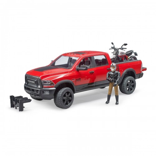 Bruder Ram 2500 Pickup Ducati Motorsiklet Ve Sürücüsü BR02502