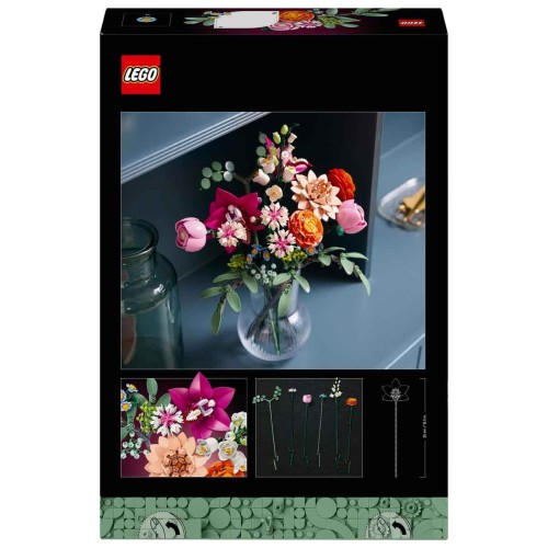 Lego 10342 Botanicals Pembe Çiçek Buketi