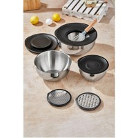 Taç MixMaster 9 Parça Rendeli Karıştırma ve Saklama Kabı-6373