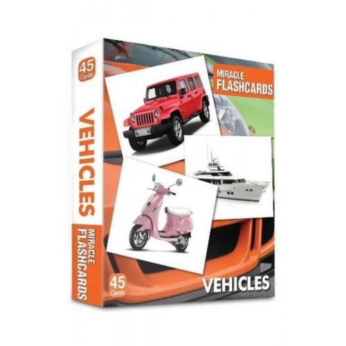 Miracle Flashcards - Vehicles - Kolektif