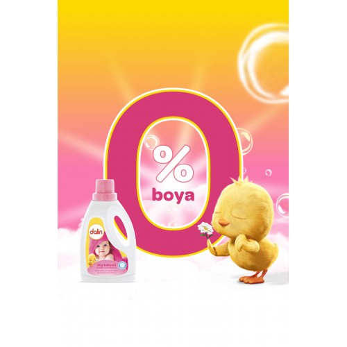 Dalin Sıvı Çamaşır Yumuşatıcısı Düş Bahçesi 1500 ml x 3 Adet