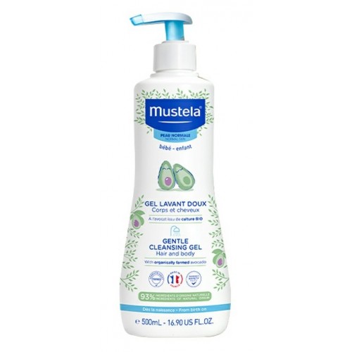 Mustela Gentle Cleansing Gel Yenidoğan Şampuanı 500 ml