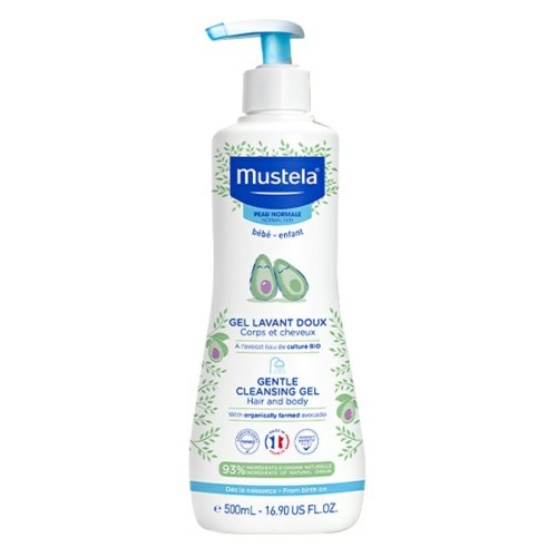 Mustela Gentle Cleansing Gel Yenidoğan Şampuan 500 ml