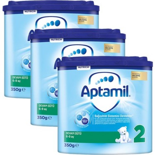 Aptamil 2 Akıllı Kutu Devam Sütü 350 gr x 3 Adet