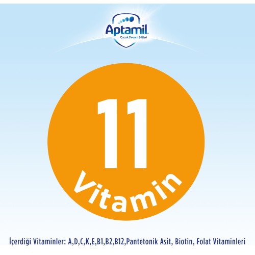 Aptamil 3 Devam Sütü 800 g 9-12 Ay Akıllı Kutu