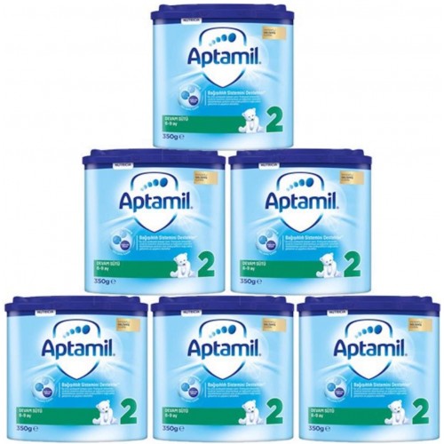 Aptamil 2 Devam Sütü 350 g 6-9 Ay Akıllı Kutu x 6 Adet