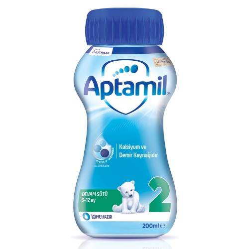 Aptamil 2 Devam Sütü İçime Hazır 200 ml 6-12 Ay