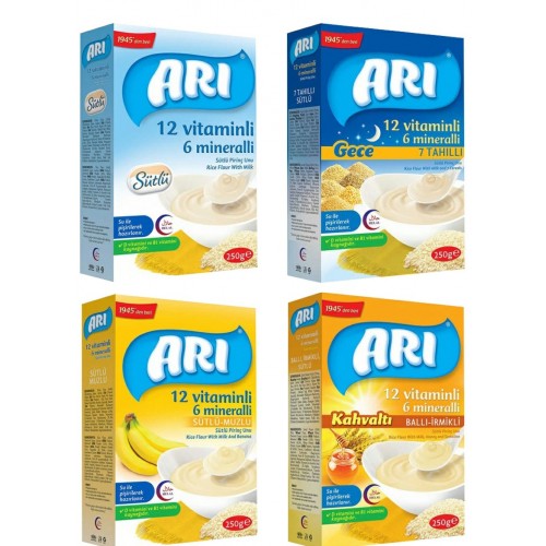 Arı Mama 4'lü Karışık Pirinç Unu