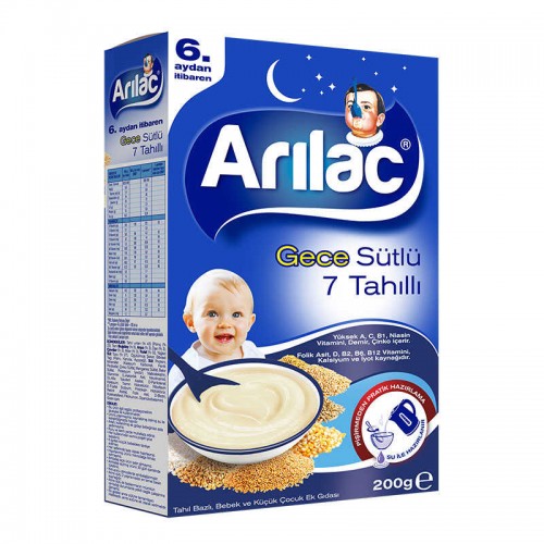 Arılac Instant Ek Gıda 7 Tahıllı Gece 200 gr