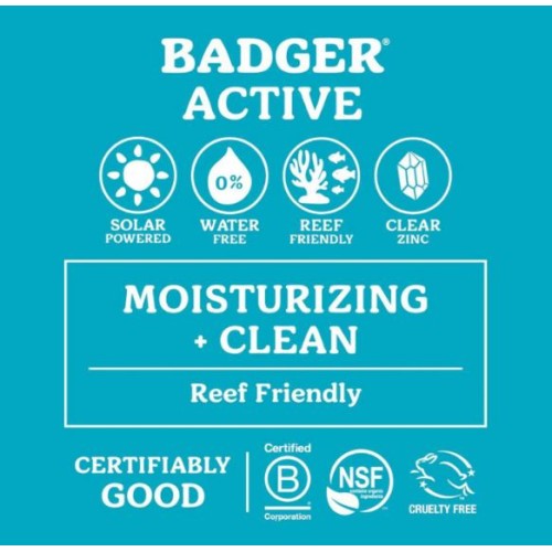 Badger Clear Zinc Kokusuz Güneş Kremi Stick SPF35 18.4 gr