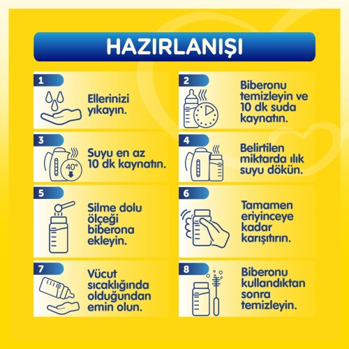 Bebelac 1 Bebek Sütü 800 gr x 2 Adet