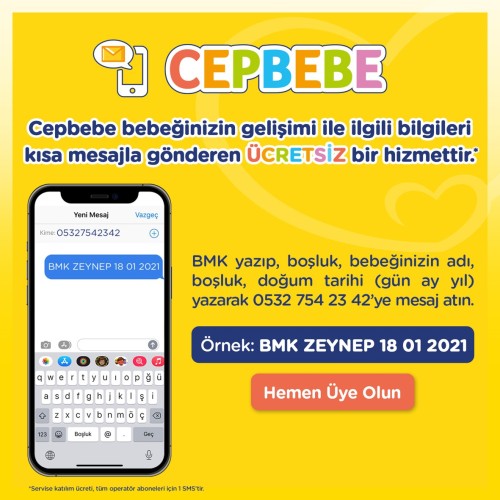 Bebelac 1 Bebek Sütü 800 gr x 2 Adet