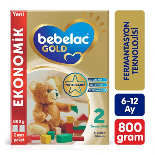 Bebelac Gold 2 Devam Sütü 800 gr