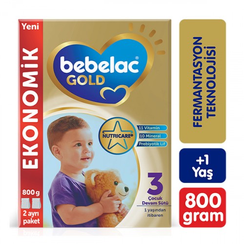 Bebelac Gold 3 Devam Sütü 800 gr