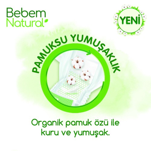 Bebem Natural Bebek Bezi Ultra Fırsat Paketi Junior 5 No 80 x 2 Adet