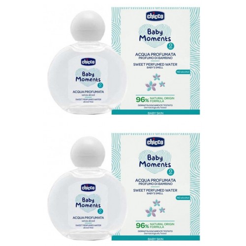 Chicco Baby Moments Su Bazlı Parfüm 100 ml x 2 Adet