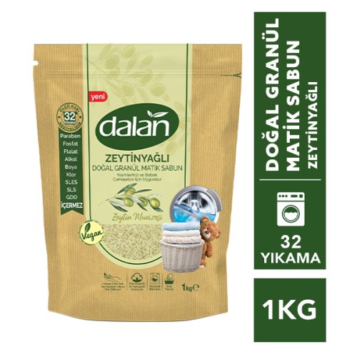 Dalan Granül Sabun Doğal Zeytinyağlı 1000 gr