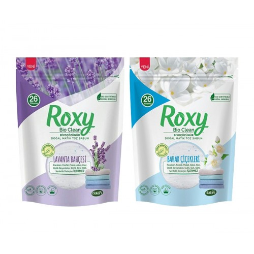 Dalan Roxy Bio Clean Matik Toz Sabun Bahar Çiçekleri ve Lavanta 800 gr