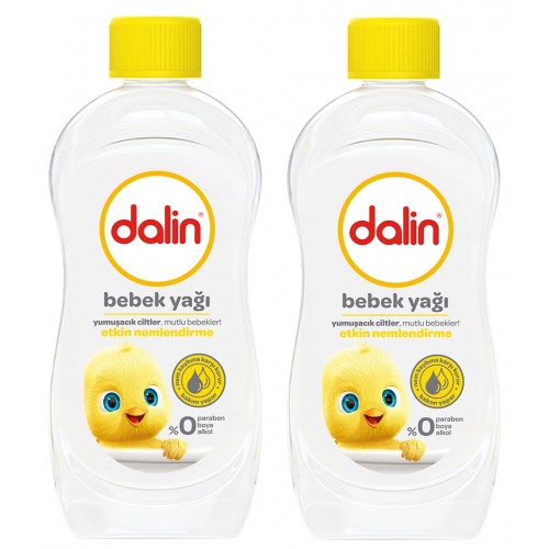 Dalin Bebek Yağı Klasik 500 ml x 2 Adet Dalin Bebek Yağı Klasik 500 ml x 2 Adet