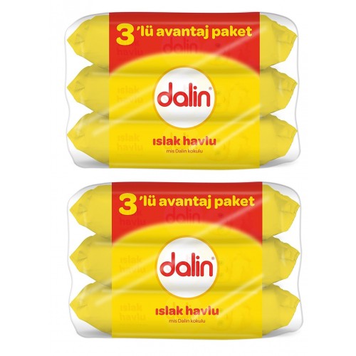 Dalin Islak Temizleme Mendili 56lı (3 lü Paket) x 2 Adet