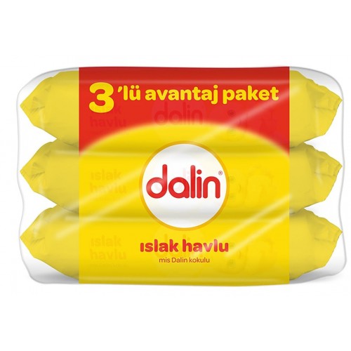 Dalin Islak Temizleme Mendili 56lı (3 lü Paket)