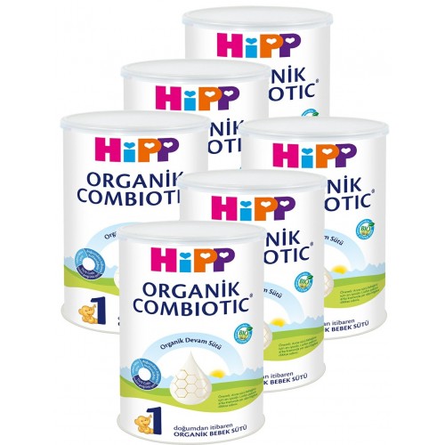 Hipp 1 Organic Combiotic Bebek Sütü 350 gr x 6 Adet