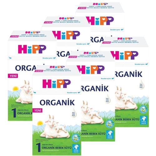 Hipp 1 Organik Keçi Sütü Bazlı Bebek Sütü 400 gr x 6 Adet