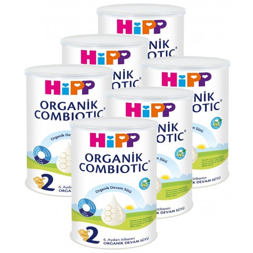Hipp 2 Organic Combiotic Devam Sütü 350 gr x 6 Adet