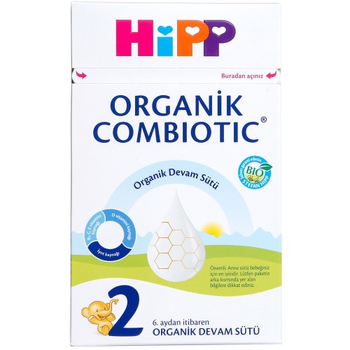 Hipp 2 Organik Devam Sütü Combiotic 800 gr