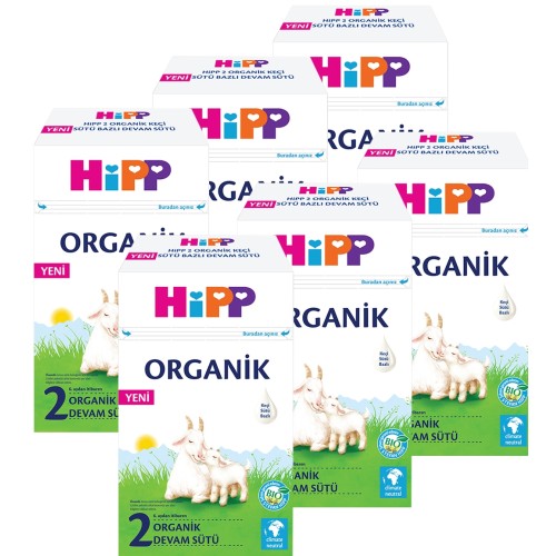 Hipp 2 Organik Keçi Sütü Bazlı Devam Sütü 400 gr x 6 Adet