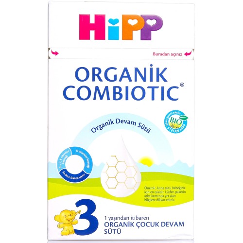 Hipp 3 Combiotic Organik Devam Sütü 600 gr