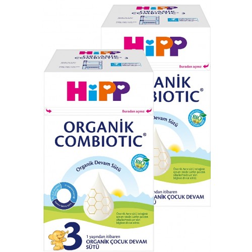 Hipp 3 Combiotic Organik Devam Sütü 800 gr x 2 Adet