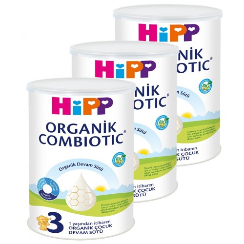 Hipp 3 Organic Combiotic Devam Sütü 350 gr x 3 Adet
