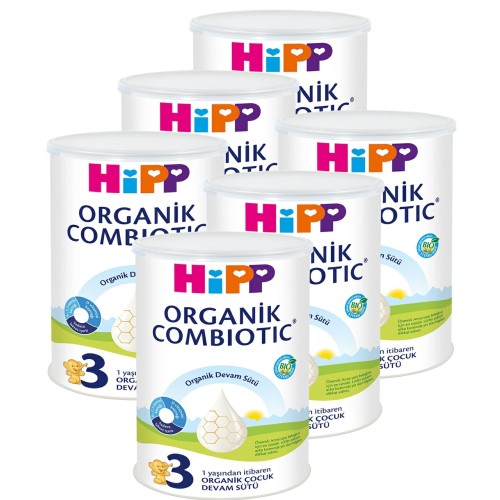 Hipp 3 Organic Combiotic Devam Sütü 350 gr x 6 Adet