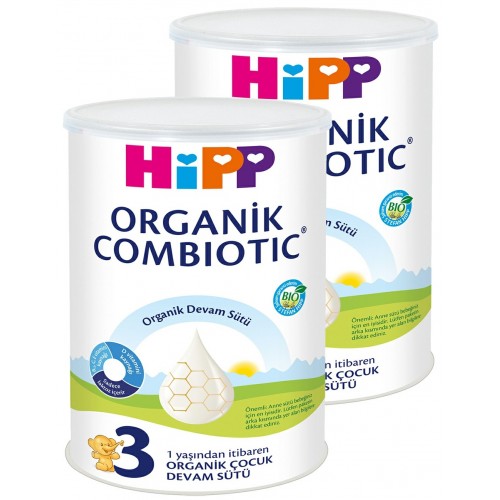 Hipp 3 Organic Combiotic Bebek Sütü 350 gr  x 2 Adet