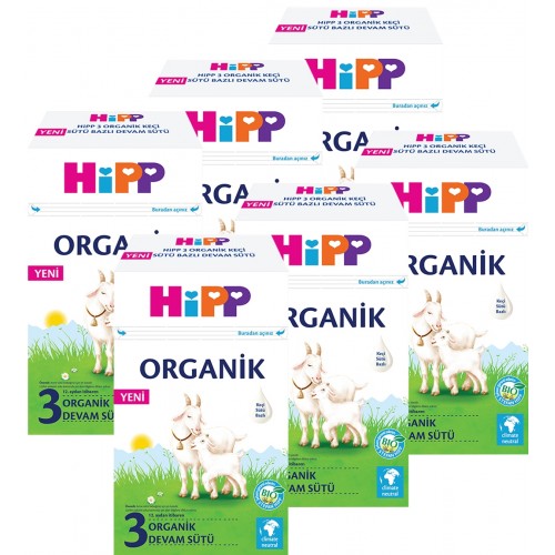 Hipp 3 Organik Keçi Sütü Bazlı Devam Sütü 400 gr x 6 Adet