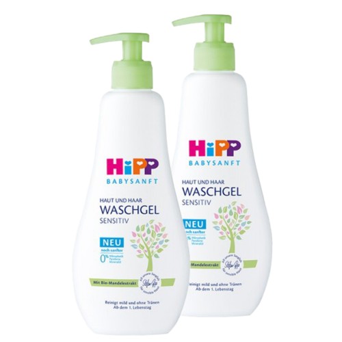 Hipp Babysanft Bebek Saç Ve Vücut Banyo Jeli 400 ml x 2 Adet