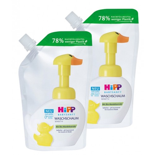 Hipp Babysanft Yedek Poşet El Yıkama Köpüğü 250 ml x 2 Adet