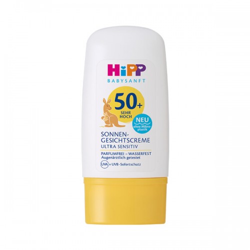 Hipp Babysanft Yüz Güneş Kremi 50 Faktör 30 ml