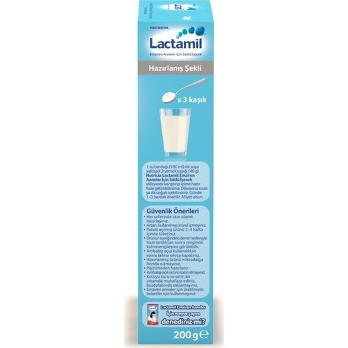 Lactamil Emziren Anneler İçin Sütlü İçecek 200 gr