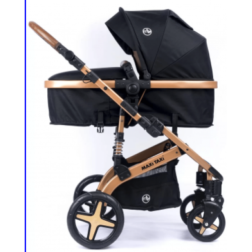 Maxi Taxi Fast Pro Travel Sistem Bebek Arabası - Gold Black Maxi Taxi Fast Pro Travel Sistem Bebek Arabası - Gold Black