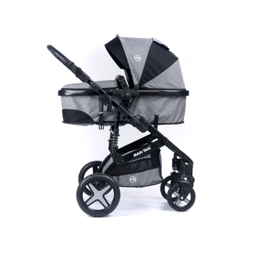 Maxi Taxi Fast Pro Alüminyum Travel Sistem Bebek Arabası - Cotton Grey Maxi Taxi Fast Pro Alüminyum Travel Sistem Bebek Arabası - Cotton Grey
