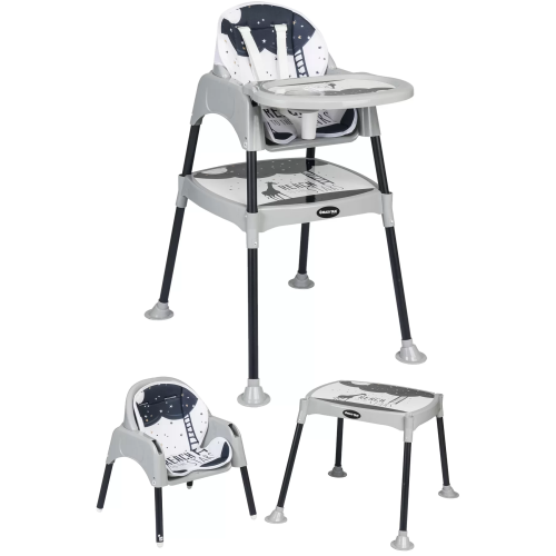 Maxi Taxi Feeding Yıldız Desenli 3in1 Mama Sandalyesi - Reach Star