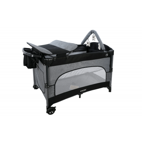 Maxi Taxi Karolin Anne Yanı Park Yatak Oyun Parkı - Gri