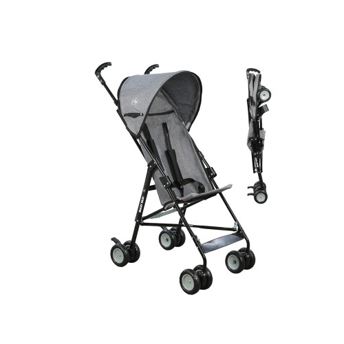 Maxi Taxi MT 0037 Lite Pratik Baston Bebek Arabası - Keten Gri