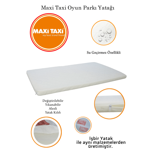 Maxi Taxi Pamuk Oyun Parkı Yatağı 70x110