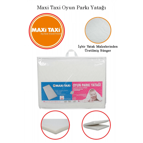 Maxi Taxi Sünger Oyun Parkı Yatağı 70x120