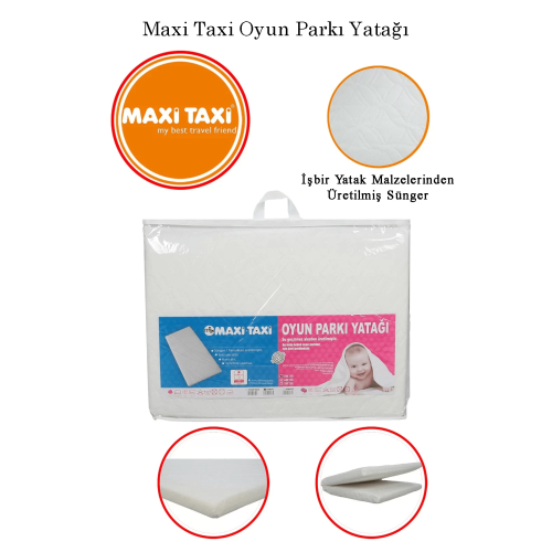 Maxi Taxi Sünger Oyun Parkı Yatağı 70x110