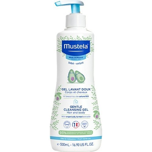 Mustela Gentle Cleansing Gel Yenidoğan Şampuanı 500 ml Mustela Gentle Cleansing Gel Yenidoğan Şampuanı 500 ml