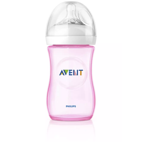 Philips Avent Natural SCF694/17 Tekli Biberon 260 ml (Pembe)